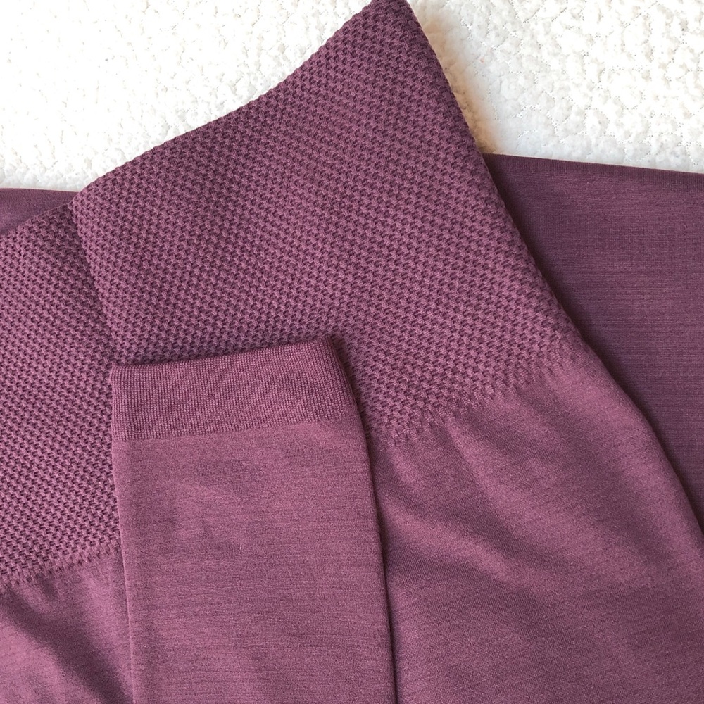 6 HR SALE❗️Diamond Waist Fleece Zenana Leggings - Picture 1 of 7